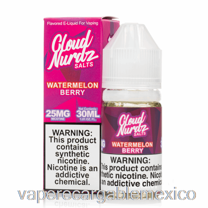 Vape Recargable Sandía Berry - Sales Nurdz Nube - 30ml 25mg